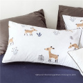 100% cotton christmas bedding set for kids deer pattern duvet cover set